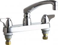 Chicago Faucets 1100-E35XKABCP Kitchen Sink Faucet